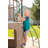 Adventure Lifetime Powder Coated Steel Swing Set with 2 Swing(s) , 1 Slide(s)