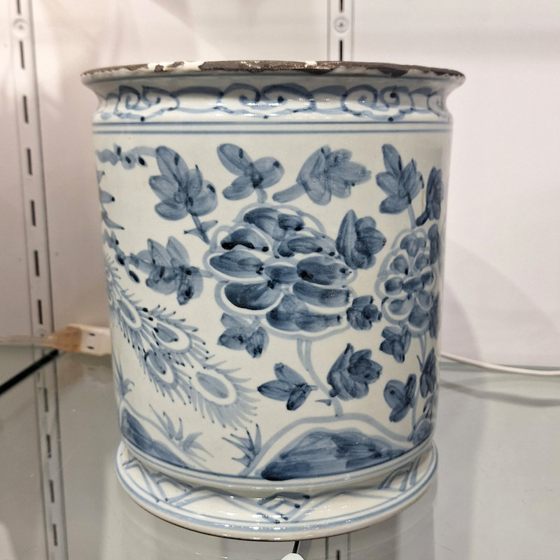Handcrafted Round Planter