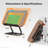 Book Stand For Reading, Adjustable Book Holder With 360° Rotating Bases, Foldable Designs, And Elastic Clips, Multifunctional Display Stand For Recipe, Cookbooks, Magazines, Tablets, Laptops
