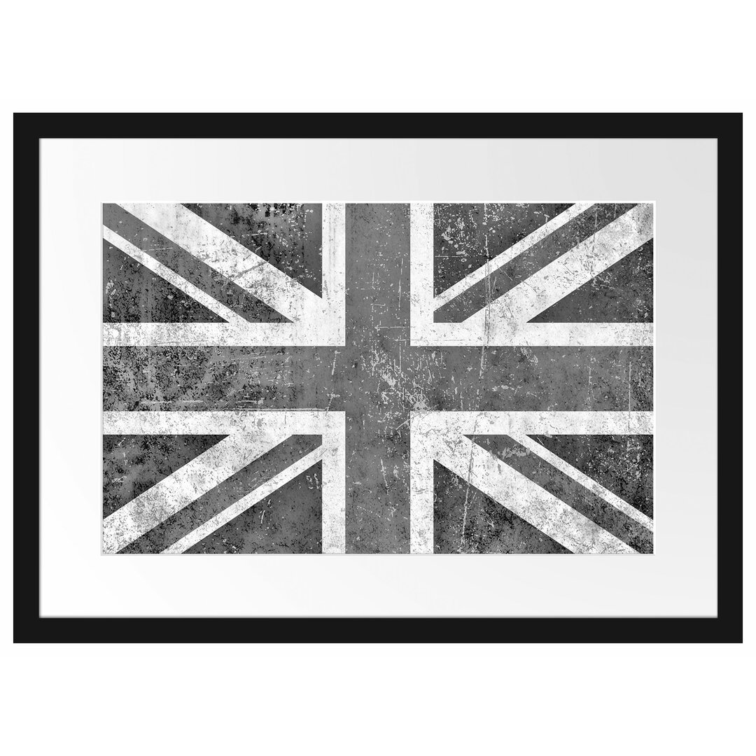 Gerahmtes Poster Union Jack