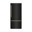 ZLINE Autograph 36 in. White Matte Refrigerator with Gray and Black Accents-385020591
