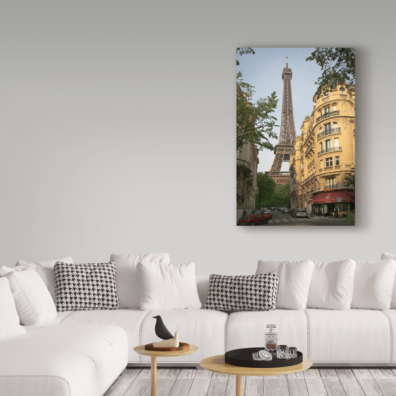 Avisha, Tour Eiffel 6, reproduction de photo sur toile tendue, H 19 po x l 12 po