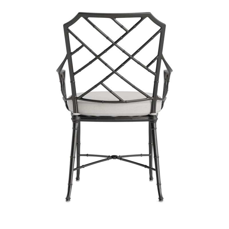 Calcutta Outdoor Dining Chair, Fusion Dove, Textured Pewter
