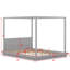 Lit plateforme à baldaquin Traditional-618434083
