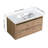 Lynnlea 18.1'' Single Bathroom Vanity with Ceramic Top-2078594404