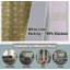 Fabdivine Block Print Eyelet Curtains Window Drapes for Décor Thick Linen 54x102 Inch- Aradhna-498218788