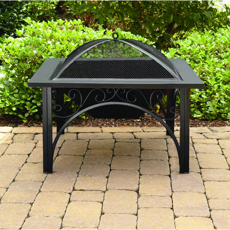 Mccaw Square Steel Fire Pit