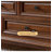 Rustic vintage solid wood coffee table-110942219