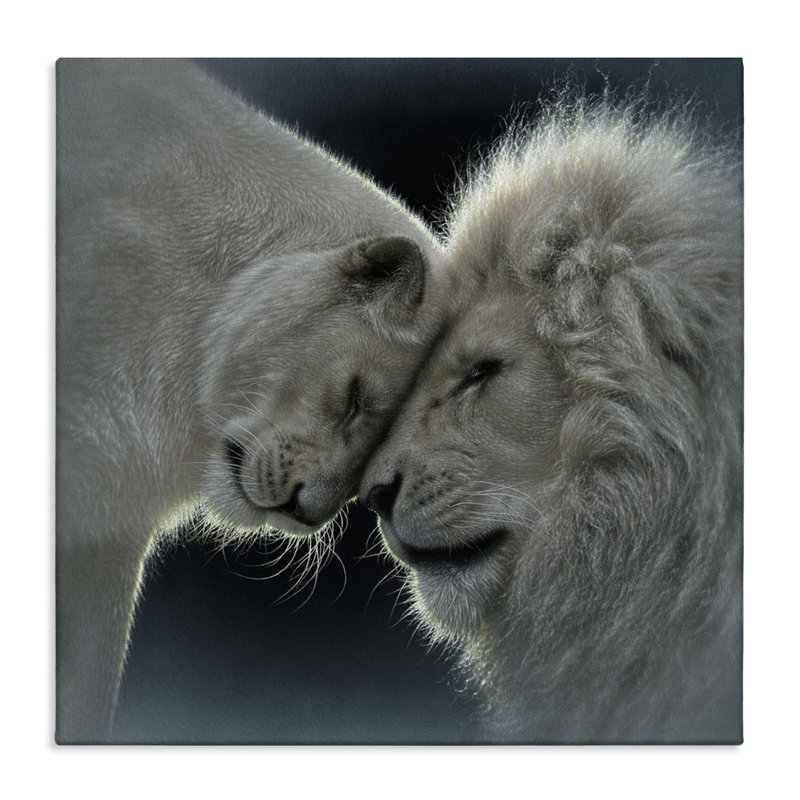 «White Lion Love», conception par Collin Bogle, H 36 po x l 36 po