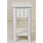 Monaco - Chairside Table - Blanc Finish