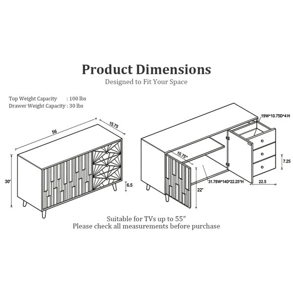 Dimensions du produit