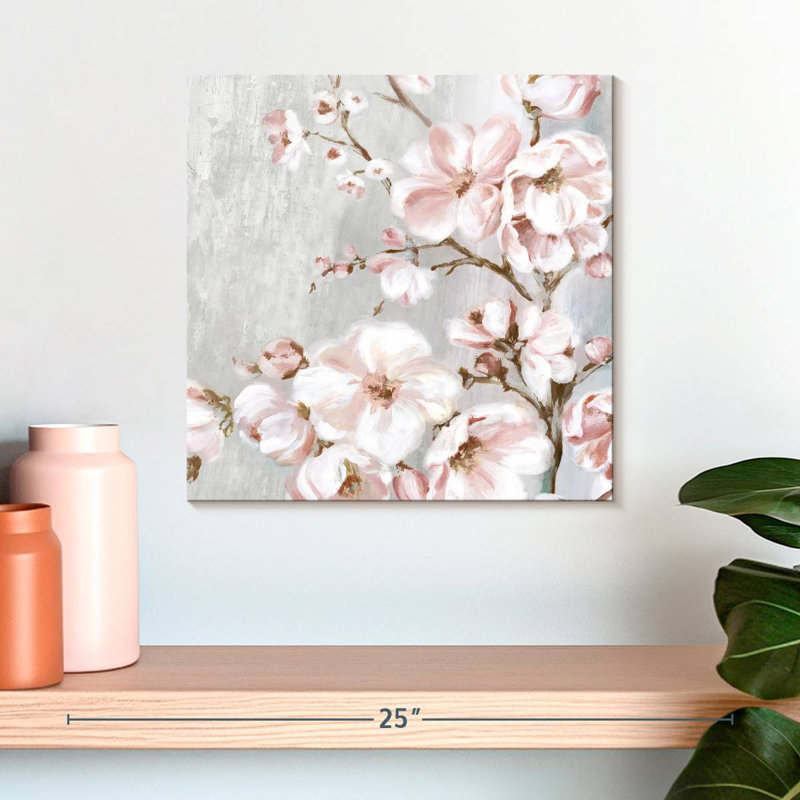 Fleurs de cerisier Harnek Blush Spring II, H 16 po x l 16 po