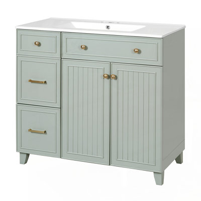 Meuble-lavabo moderne avec des fonctionnalités avancées pour une fonctionnalité améliorée