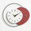 Horloges murales analogiques rondes rouges-242799585