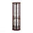 Corner Cabinet, Antique, Glass, - Display Case For Living Room, Collectibles, Wine And Bar Storage-994633887