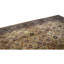 Hand Knotted Wool Area Rug in Gold And Navy