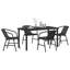 Rectangular 5 - Piece 4 - Person Outdoor Table Set