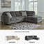 Canapé modulaire 2 pièces Jaspriya-90654601-90654602