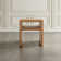 Turel Three Piece Modern Solid Wood Mitered Living Room Table Set