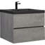 Single Floating Bathroom Vanity With Sink, Wall-Mounted Bathroom Storage Vanity Cabinet  For Bathroom