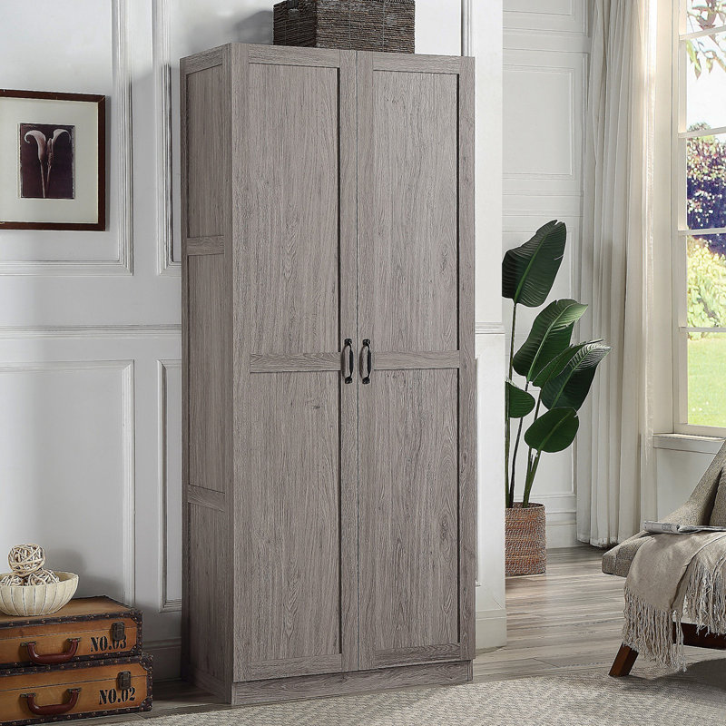 Armoire de rangement 30 po Hopkins en gris (7 tablettes), Gris