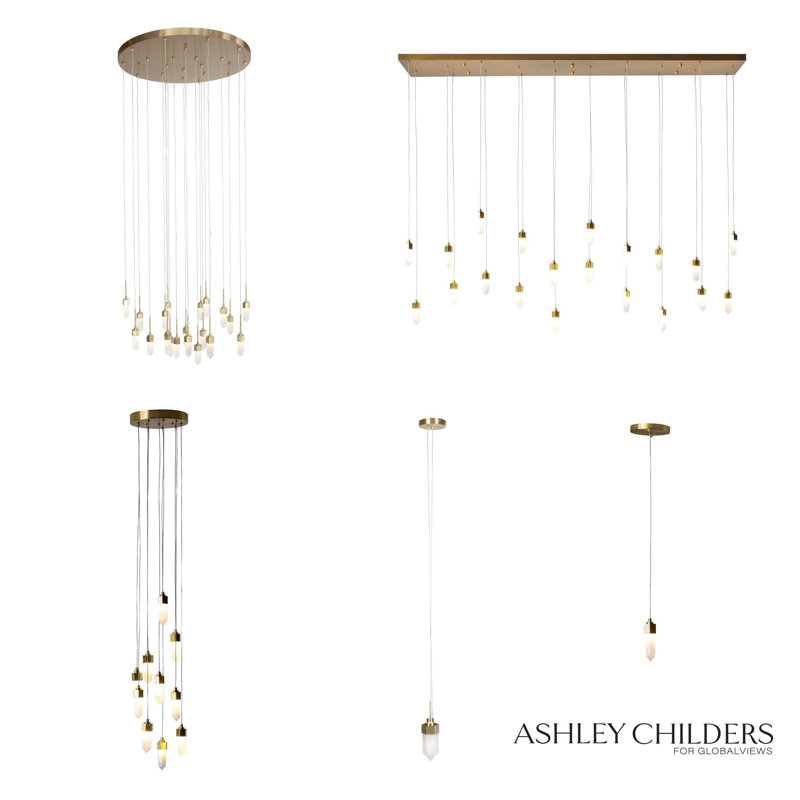 Leo 20 - Light LED Chandelier, 53.75" H x 60" W x 20.75" D