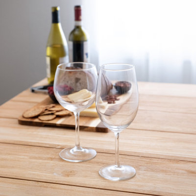 Libbey Vineyard Reserve 8-Piece Wine Glass Party Set For Chardonnay And Merlot/Bordeaux