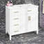 Meuble-lavabo 36 po avec lavabo, meuble-lavabo moderne avec portes et tiroirs à fermeture en douceur-823277590