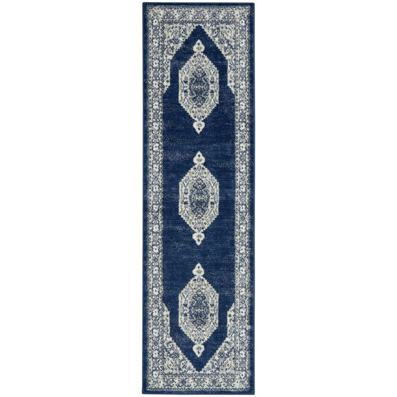 Pinkney Oriental Indoor Rug, Runner 2'2" x 7'6"