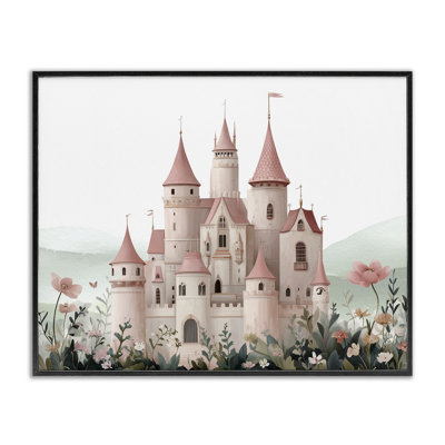«A Castle For Princess», estampe numérique, design par Christine Simpson Art
