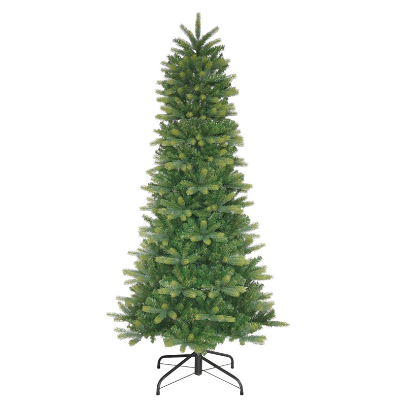 Artificial Spruce Christmas Tree, 6.4ft H x 3.92ft W