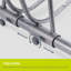 Adjustable Rolling Floor Stand