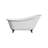 Jazma 61'' x 30'' Soaking Cast Iron Bathtub-17756214-17756207
