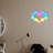 Yescom 10 Pack Wifi Smart LED Light Kit DIY Lable Lamp commande vocale 16 millions de couleurs avec Alexa Google Home