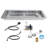 Rectangle Stainless Steel Fire Pit Accessory-91135447