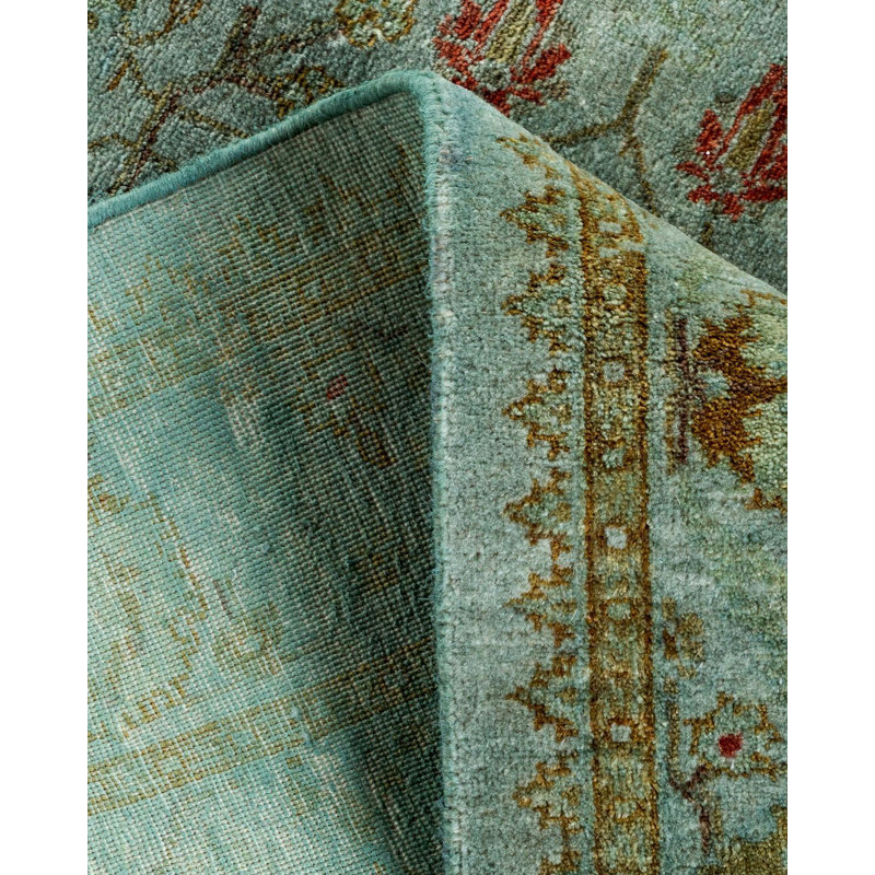 Fine Vibrance One-of-a-Kind 2' 7" X 15' 8" Hand Knotted Area Rug