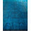 Tapis unique bleu de 10 pi 2 po x 14 pi 4 po Yides