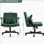 Chaise de bureau moderne avec accoudoirs, chaise de bureau d'ordinateur avec roulettes-982575943