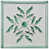 Blanc / vert / bleu sarcelle