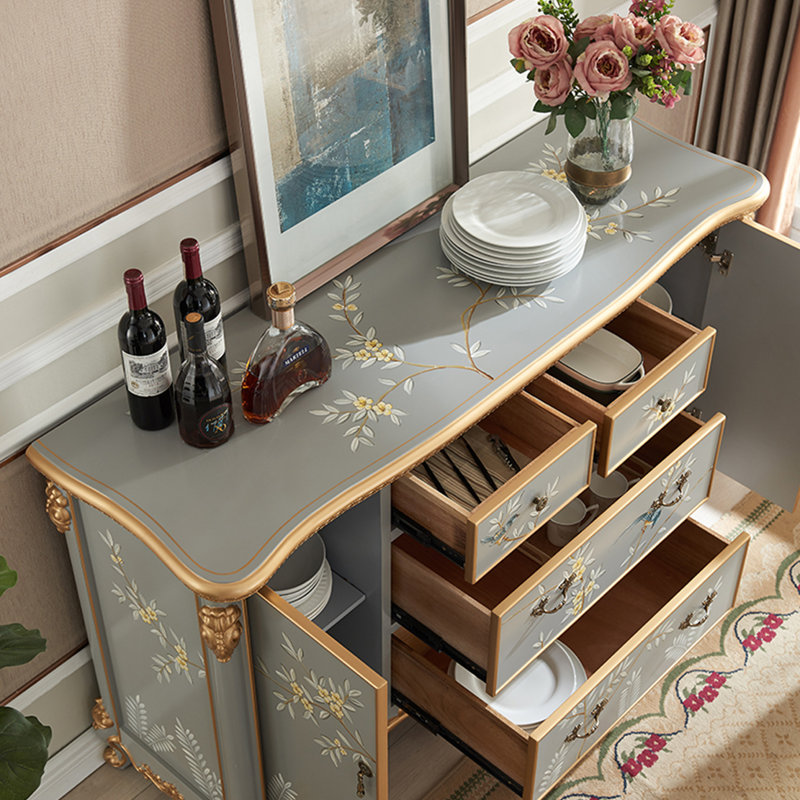 Buffet avec 2 portes et 4 tiroirs