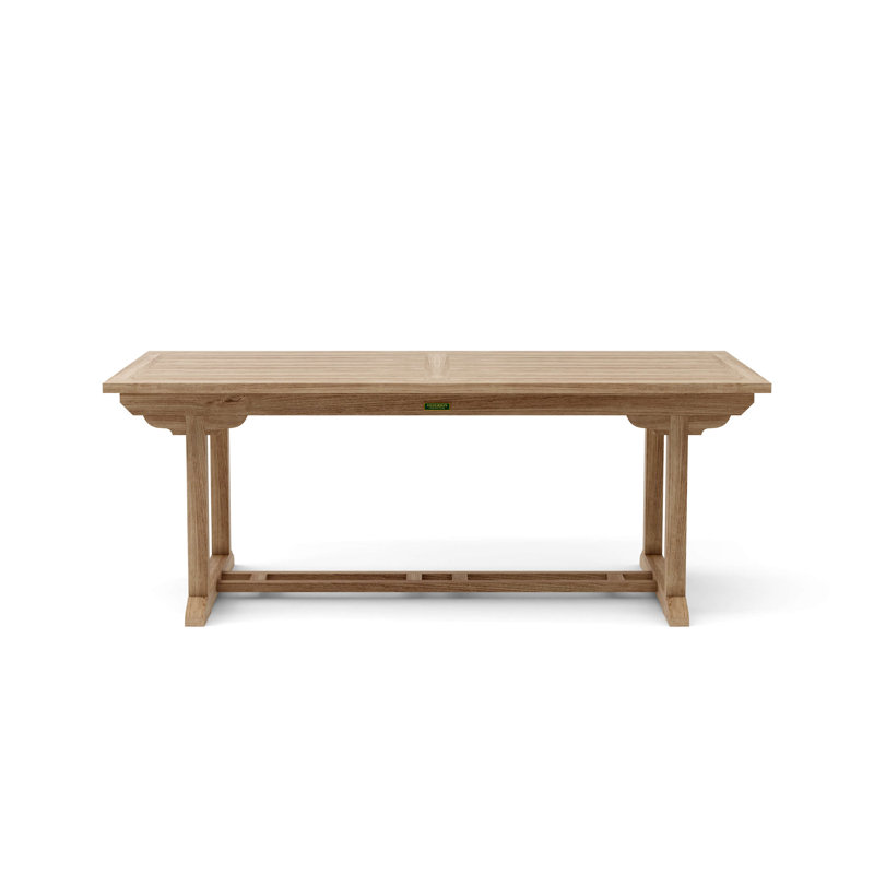 Ensemble repas 9 pièces teck Farnam