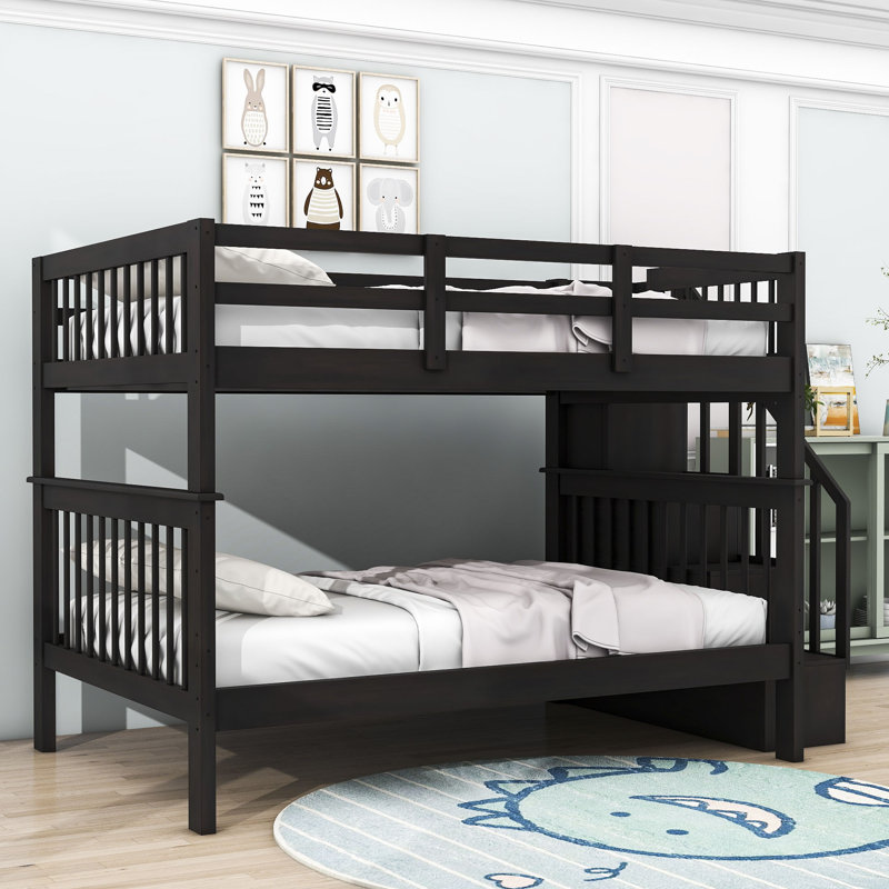 Kemper Kids Full Over Full Bunk Bed, Espresso