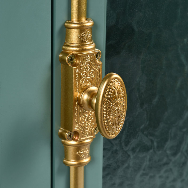 Meuble-lavabo 36 po avec 2 portes à fermeture douce et 3 tiroirs, Vert lac