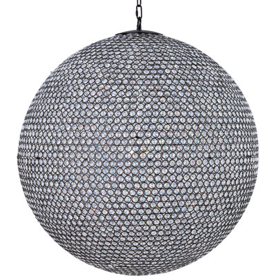 Lustre globe unique à 18 lumières Farley