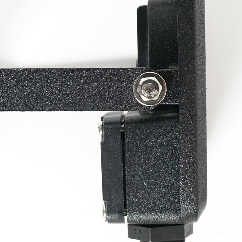 Adetola Black 10.5cm H Integrated LED Outdoor Flush Mount
