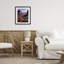 «Western Colors Earthy Desert», reproduction sous verre encadrée, design par Franklyn Gregory-130832330-130832334