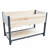 New Style:     Solid Wood & Iron Frame Raised Garden Bed - Reversible & Replaceable Wood Panels, No Paint/Formaldehyde, DIY Planter Box For Vegetables, Fruits, Flowers