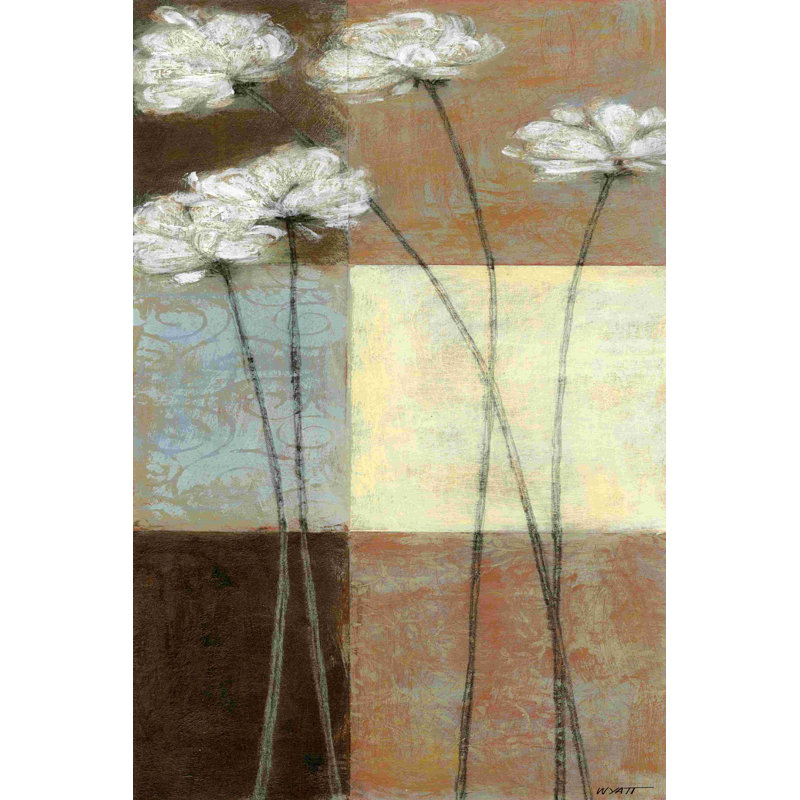 Raku Blossoms I, H 18 po x l 12 po
