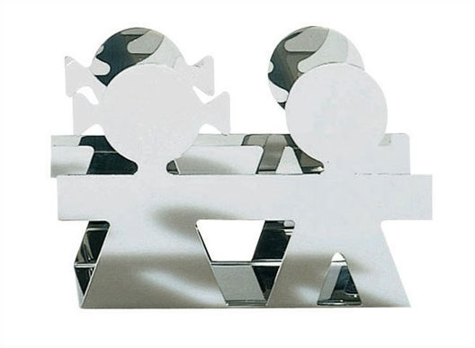Girotondo Envelope Holder, Stainless Steel