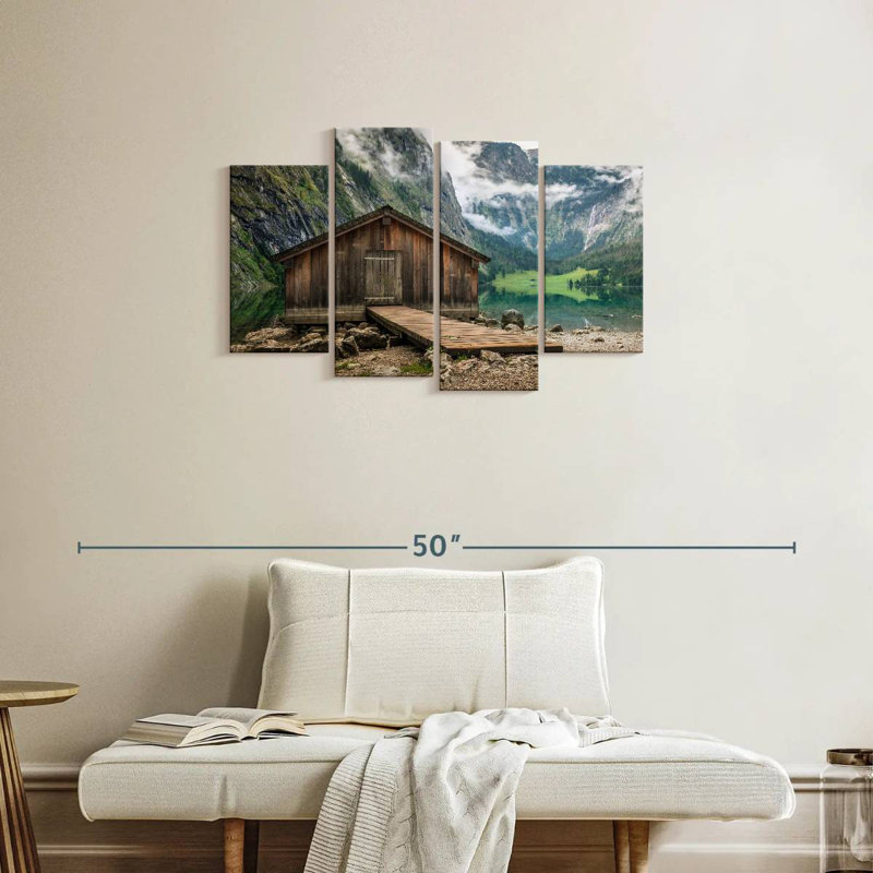 Lilie Obersee Lake Cottage, H 22 po x l 36 po